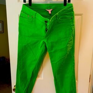 Lilly Pulitzer Green Women's Jeans cropped